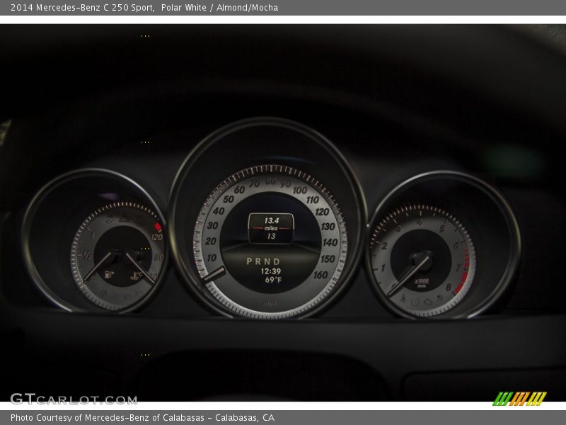 Polar White / Almond/Mocha 2014 Mercedes-Benz C 250 Sport