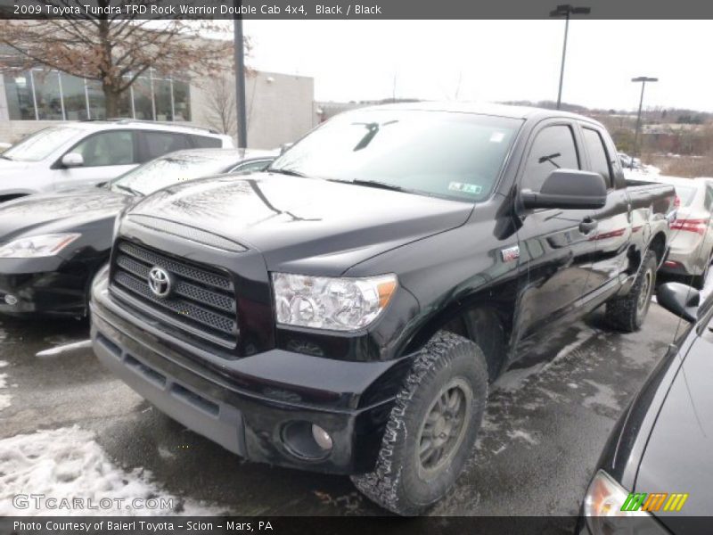 Black / Black 2009 Toyota Tundra TRD Rock Warrior Double Cab 4x4