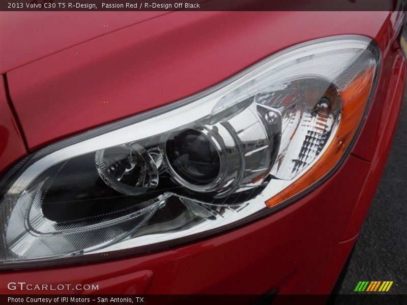 Passion Red / R-Design Off Black 2013 Volvo C30 T5 R-Design