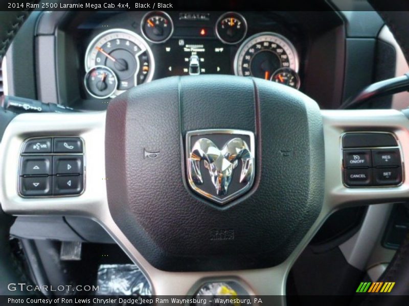 Black / Black 2014 Ram 2500 Laramie Mega Cab 4x4