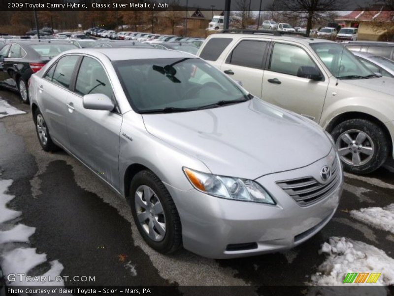 Classic Silver Metallic / Ash 2009 Toyota Camry Hybrid