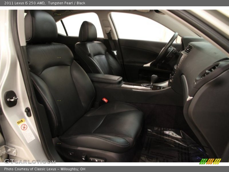 Tungsten Pearl / Black 2011 Lexus IS 250 AWD