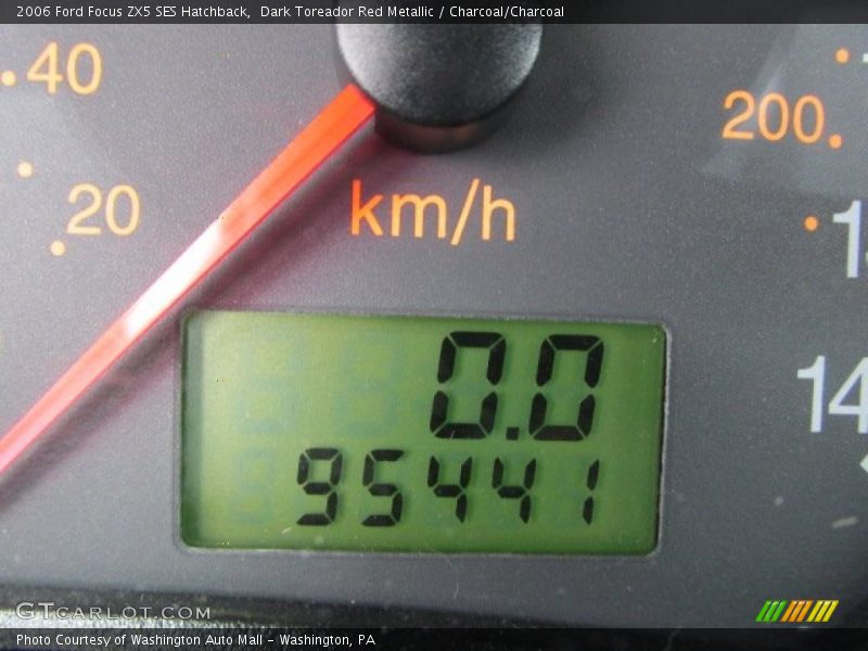 Dark Toreador Red Metallic / Charcoal/Charcoal 2006 Ford Focus ZX5 SES Hatchback