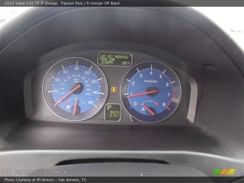 Passion Red / R-Design Off Black 2013 Volvo C30 T5 R-Design