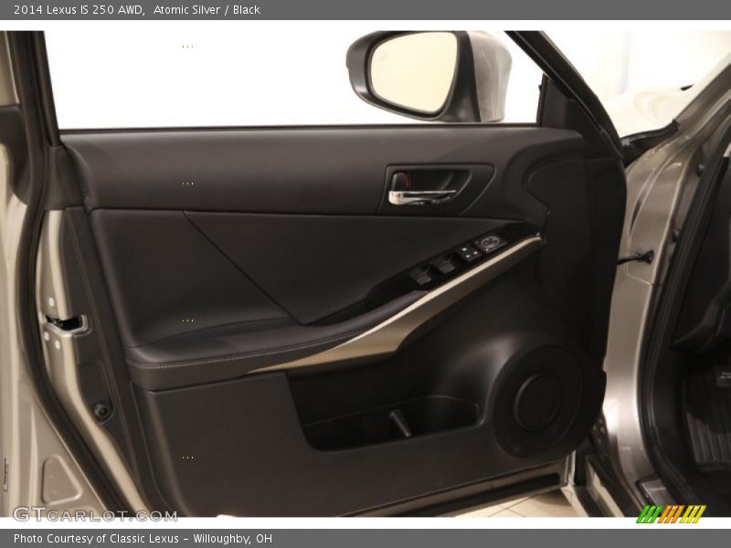 Atomic Silver / Black 2014 Lexus IS 250 AWD