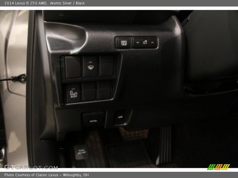 Atomic Silver / Black 2014 Lexus IS 250 AWD