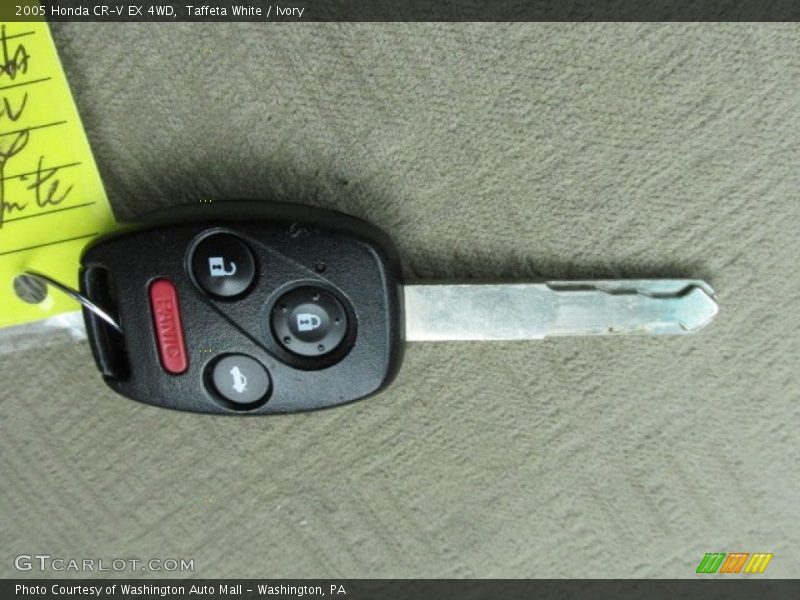Taffeta White / Ivory 2005 Honda CR-V EX 4WD