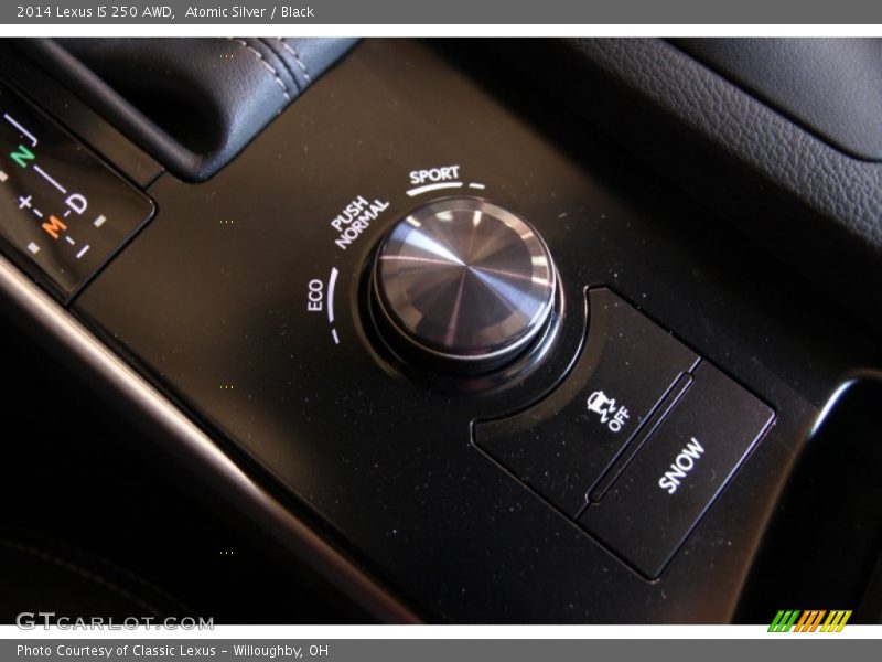 Atomic Silver / Black 2014 Lexus IS 250 AWD