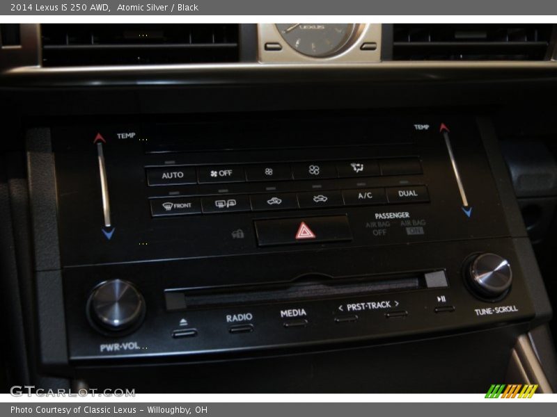 Atomic Silver / Black 2014 Lexus IS 250 AWD