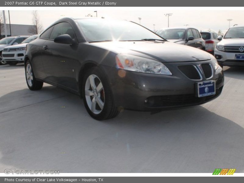 Dark Steel Gray Metallic / Ebony 2007 Pontiac G6 GTP Coupe
