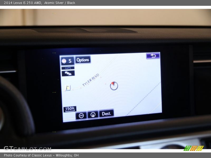 Atomic Silver / Black 2014 Lexus IS 250 AWD