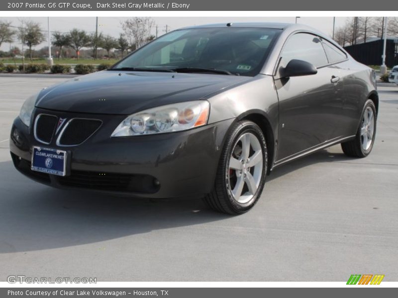 Dark Steel Gray Metallic / Ebony 2007 Pontiac G6 GTP Coupe