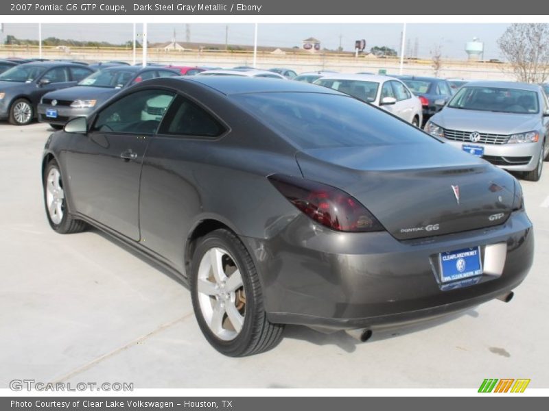 Dark Steel Gray Metallic / Ebony 2007 Pontiac G6 GTP Coupe