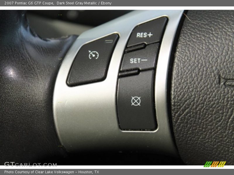 Controls of 2007 G6 GTP Coupe