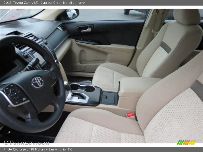 Cypress Green Metallic / Ivory 2013 Toyota Camry LE
