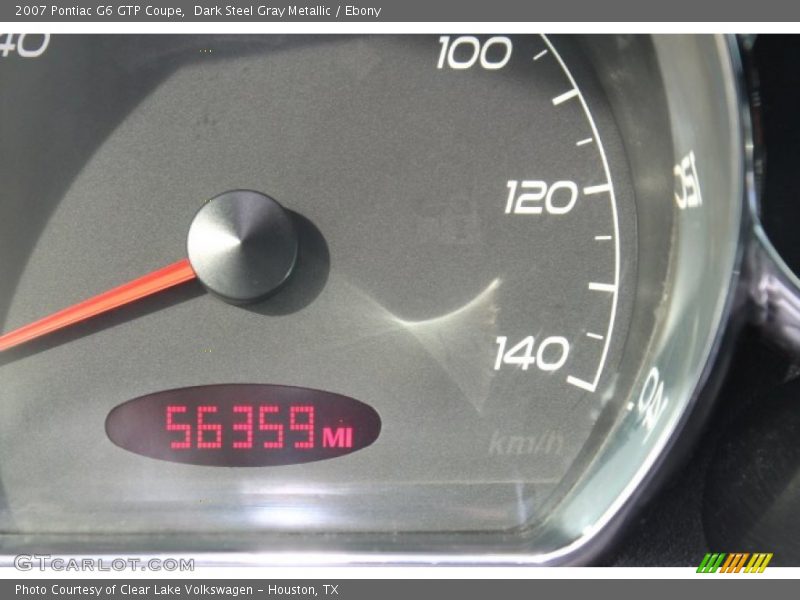 Dark Steel Gray Metallic / Ebony 2007 Pontiac G6 GTP Coupe