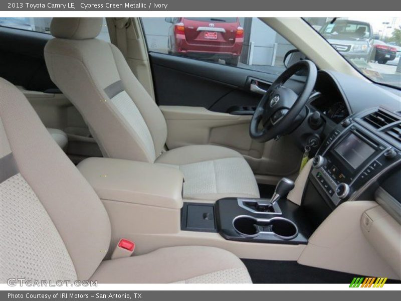Cypress Green Metallic / Ivory 2013 Toyota Camry LE