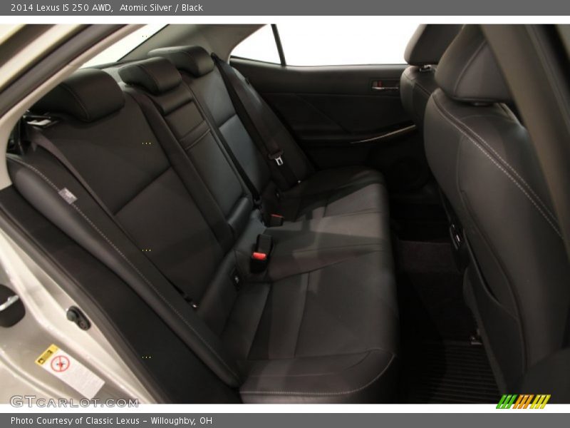 Atomic Silver / Black 2014 Lexus IS 250 AWD