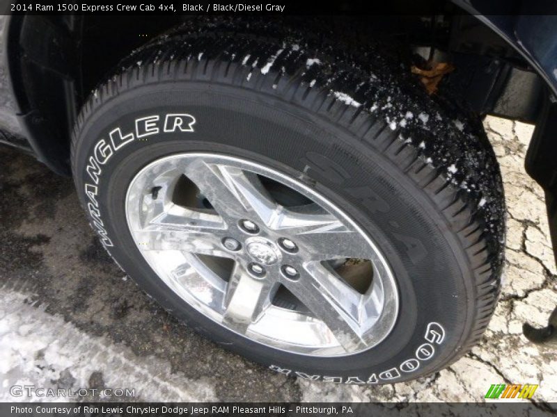 Black / Black/Diesel Gray 2014 Ram 1500 Express Crew Cab 4x4