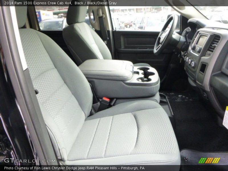 Black / Black/Diesel Gray 2014 Ram 1500 Express Crew Cab 4x4