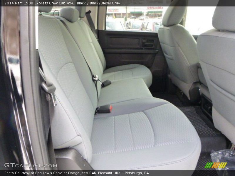 Black / Black/Diesel Gray 2014 Ram 1500 Express Crew Cab 4x4