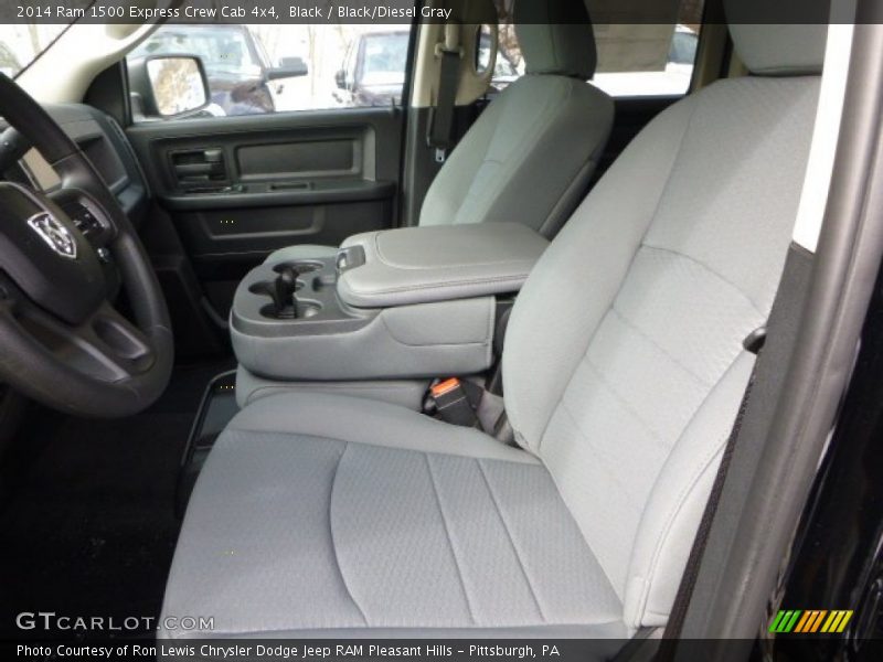 Black / Black/Diesel Gray 2014 Ram 1500 Express Crew Cab 4x4