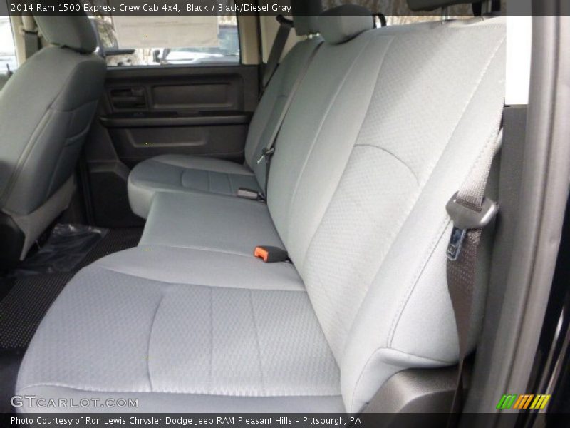 Black / Black/Diesel Gray 2014 Ram 1500 Express Crew Cab 4x4
