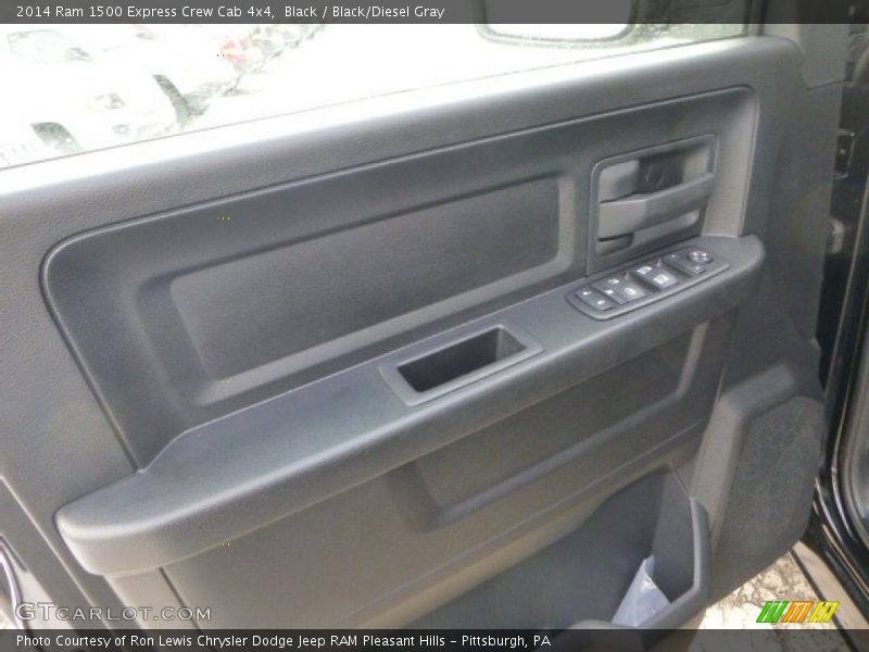 Black / Black/Diesel Gray 2014 Ram 1500 Express Crew Cab 4x4