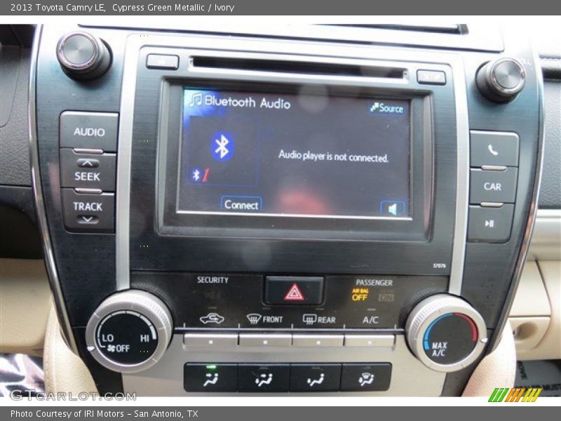 Cypress Green Metallic / Ivory 2013 Toyota Camry LE