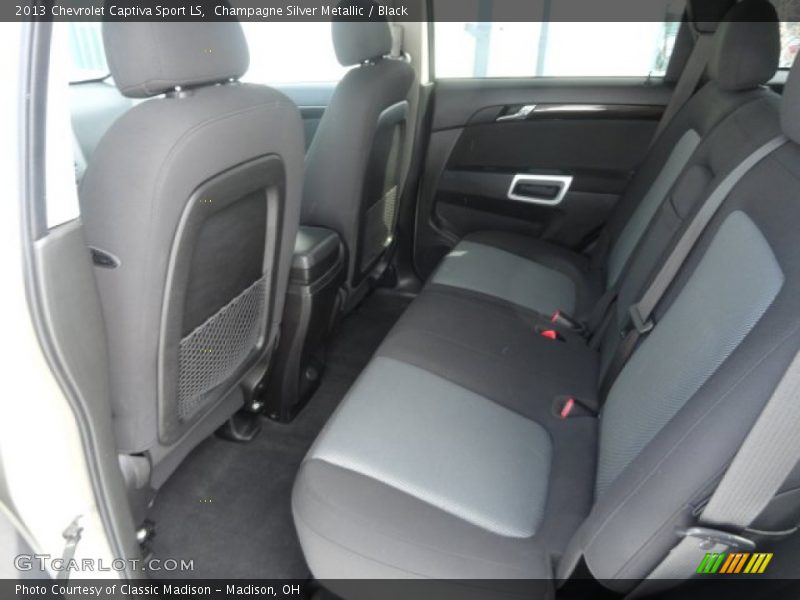Champagne Silver Metallic / Black 2013 Chevrolet Captiva Sport LS