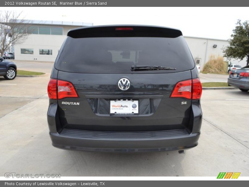 Mariner Blue / Sierra Sand 2012 Volkswagen Routan SE