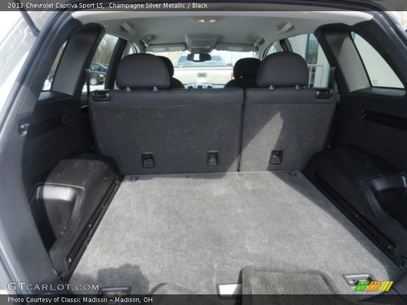 Champagne Silver Metallic / Black 2013 Chevrolet Captiva Sport LS