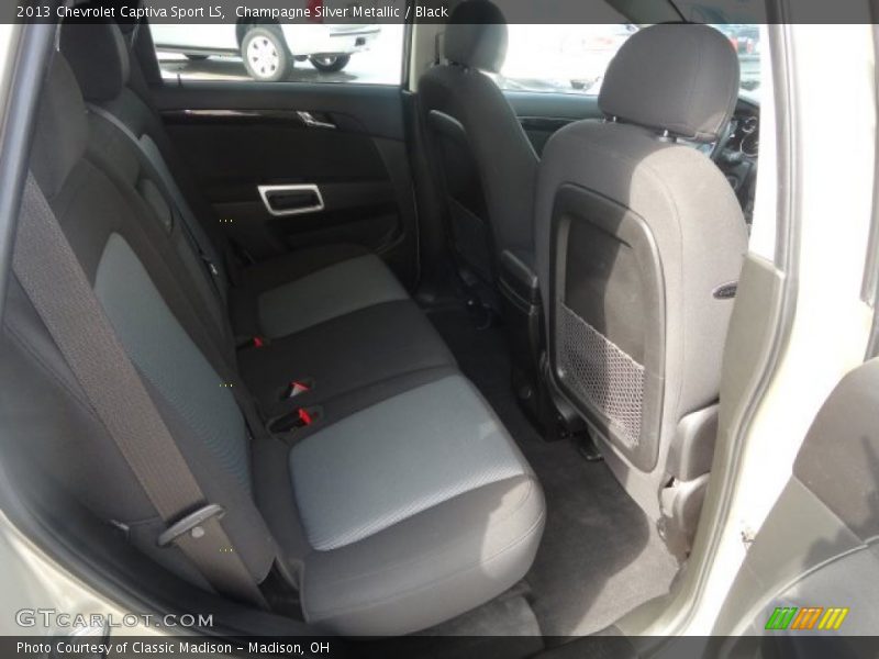Champagne Silver Metallic / Black 2013 Chevrolet Captiva Sport LS