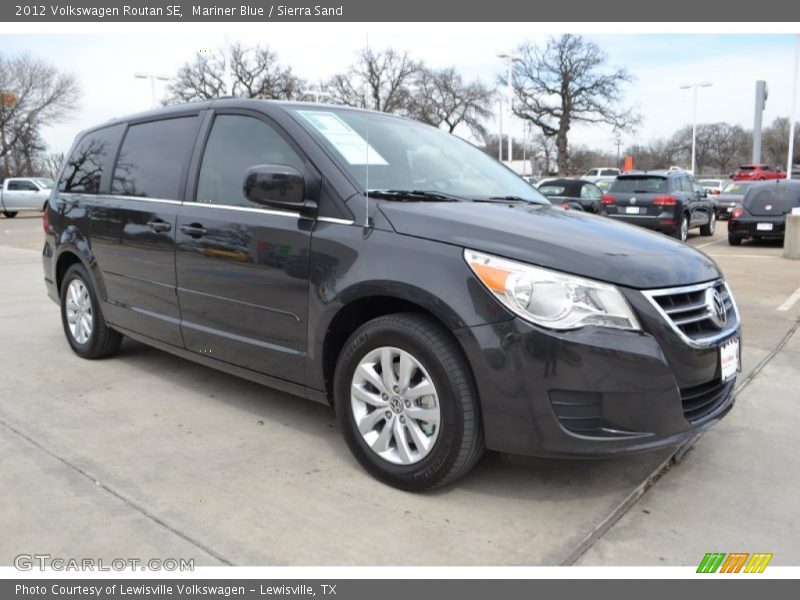Mariner Blue / Sierra Sand 2012 Volkswagen Routan SE