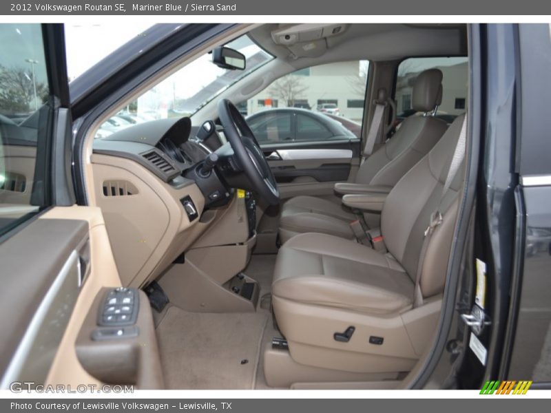 Mariner Blue / Sierra Sand 2012 Volkswagen Routan SE