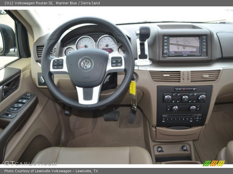 Mariner Blue / Sierra Sand 2012 Volkswagen Routan SE