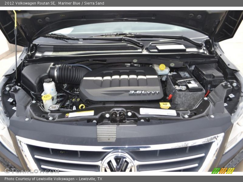 Mariner Blue / Sierra Sand 2012 Volkswagen Routan SE