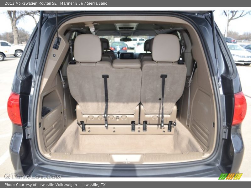 Mariner Blue / Sierra Sand 2012 Volkswagen Routan SE