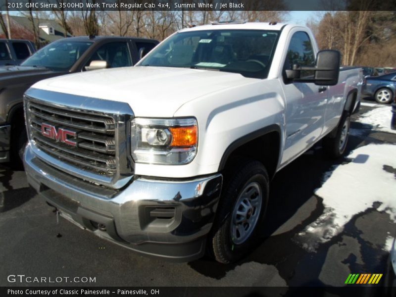 Front 3/4 View of 2015 Sierra 3500HD Work Truck Regular Cab 4x4