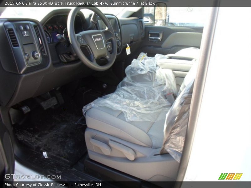 Summit White / Jet Black 2015 GMC Sierra 3500HD Work Truck Regular Cab 4x4