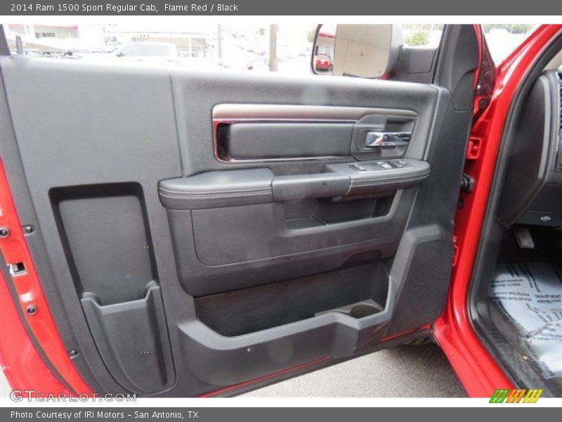 Flame Red / Black 2014 Ram 1500 Sport Regular Cab