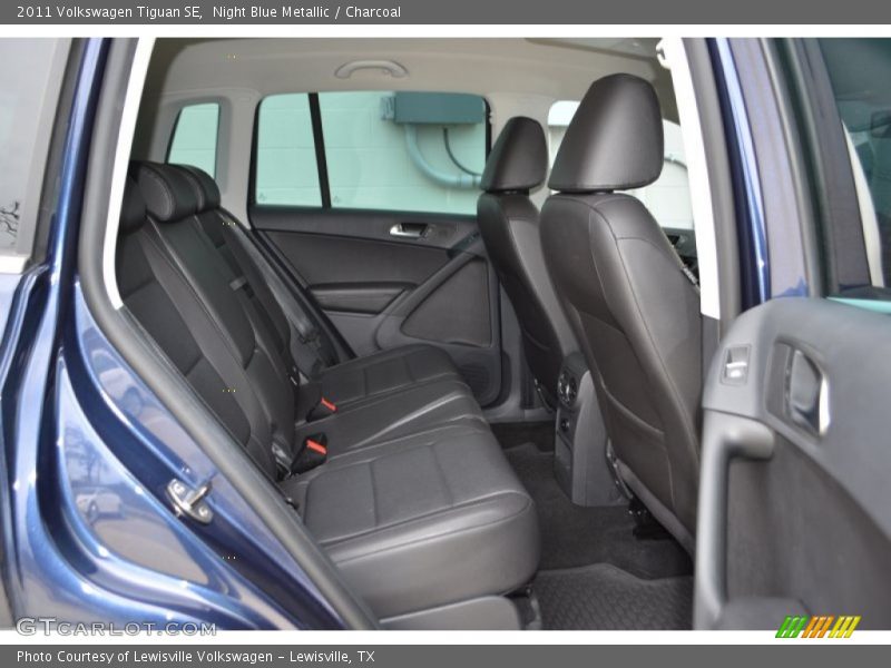 Night Blue Metallic / Charcoal 2011 Volkswagen Tiguan SE