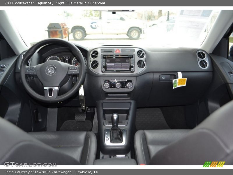 Night Blue Metallic / Charcoal 2011 Volkswagen Tiguan SE