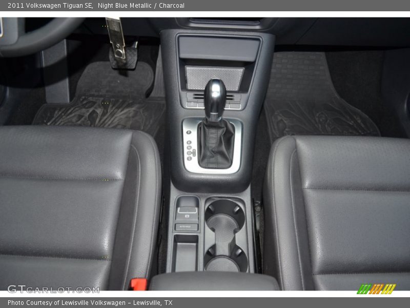 Night Blue Metallic / Charcoal 2011 Volkswagen Tiguan SE