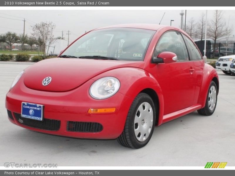 Salsa Red / Cream 2010 Volkswagen New Beetle 2.5 Coupe