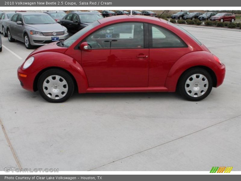 Salsa Red / Cream 2010 Volkswagen New Beetle 2.5 Coupe