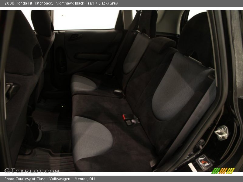 Nighthawk Black Pearl / Black/Grey 2008 Honda Fit Hatchback