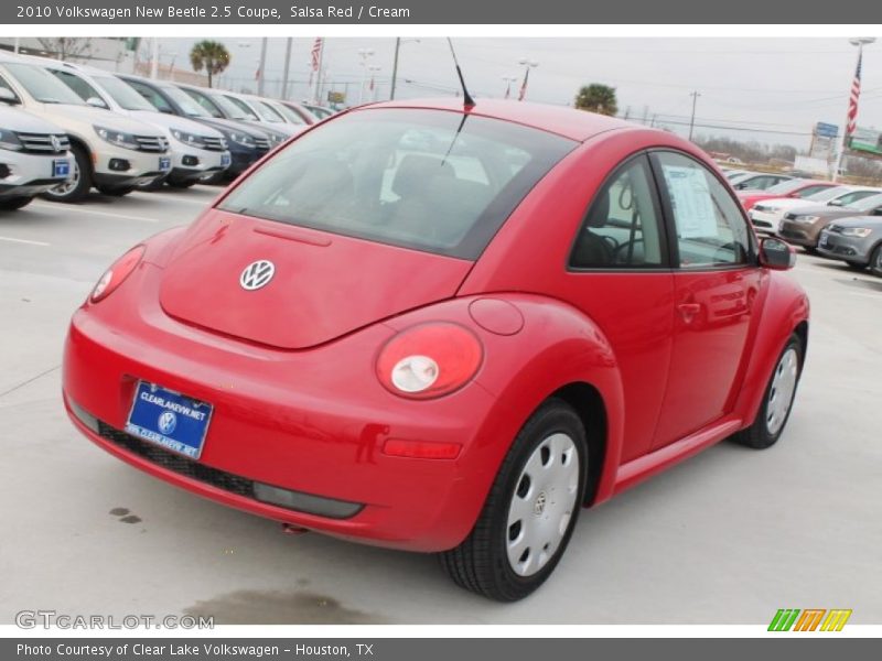 Salsa Red / Cream 2010 Volkswagen New Beetle 2.5 Coupe