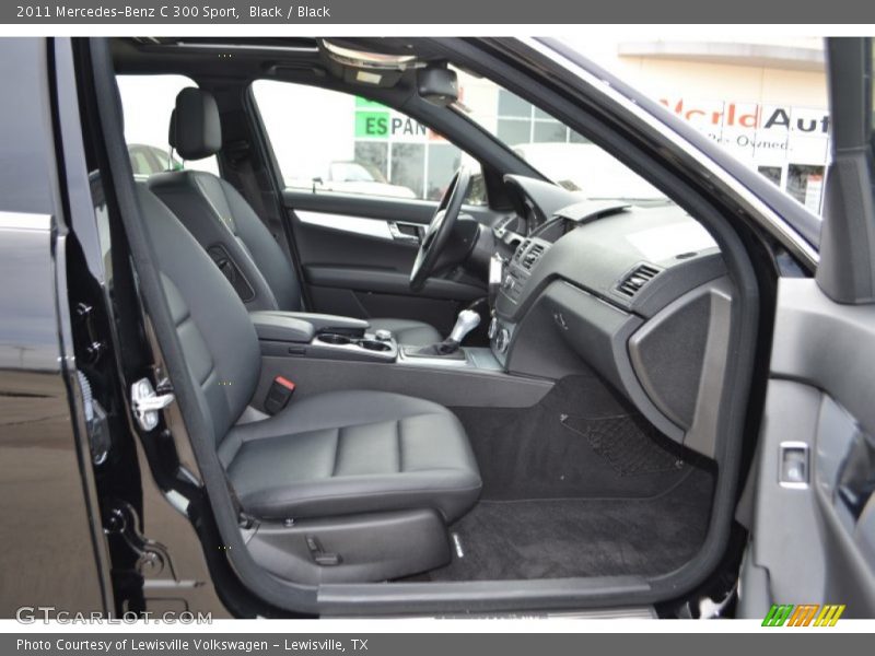 Black / Black 2011 Mercedes-Benz C 300 Sport