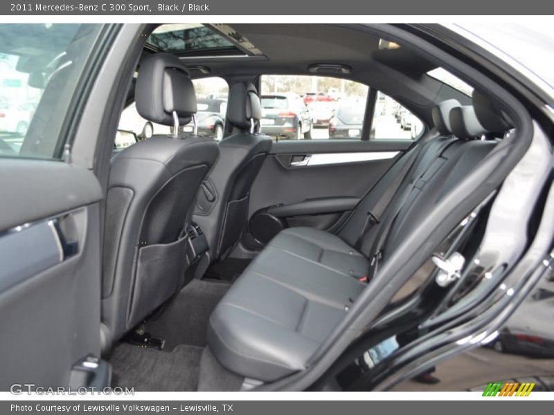 Black / Black 2011 Mercedes-Benz C 300 Sport